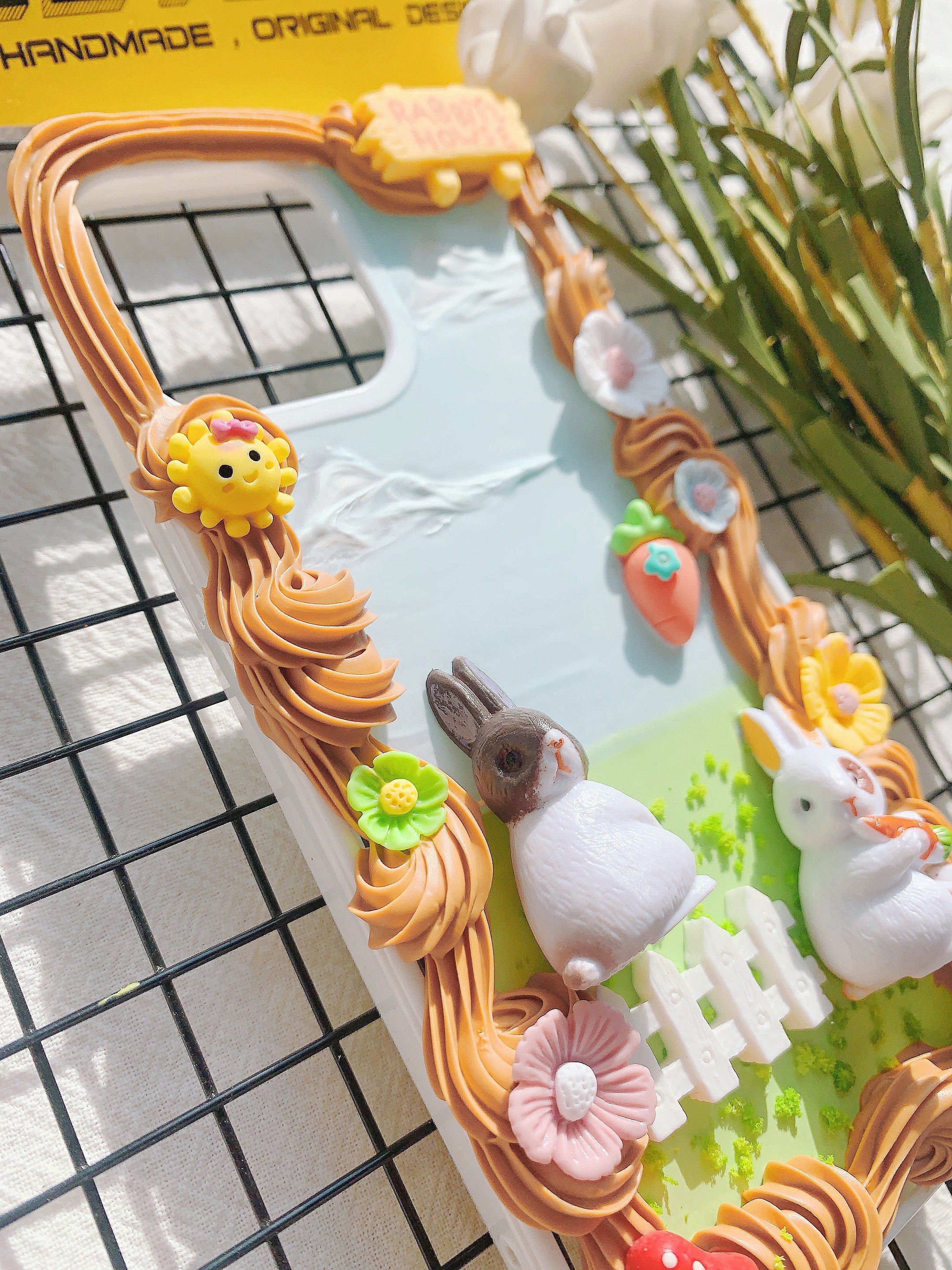 Forest Bunny Decoden Phone Cases For Any Phone Model