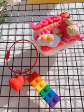 Carica l&#39;immagine nel visualizzatore di Gallery, Toy Story Lotso Bear Decoden Earbud Case For Any Model with Keychain
