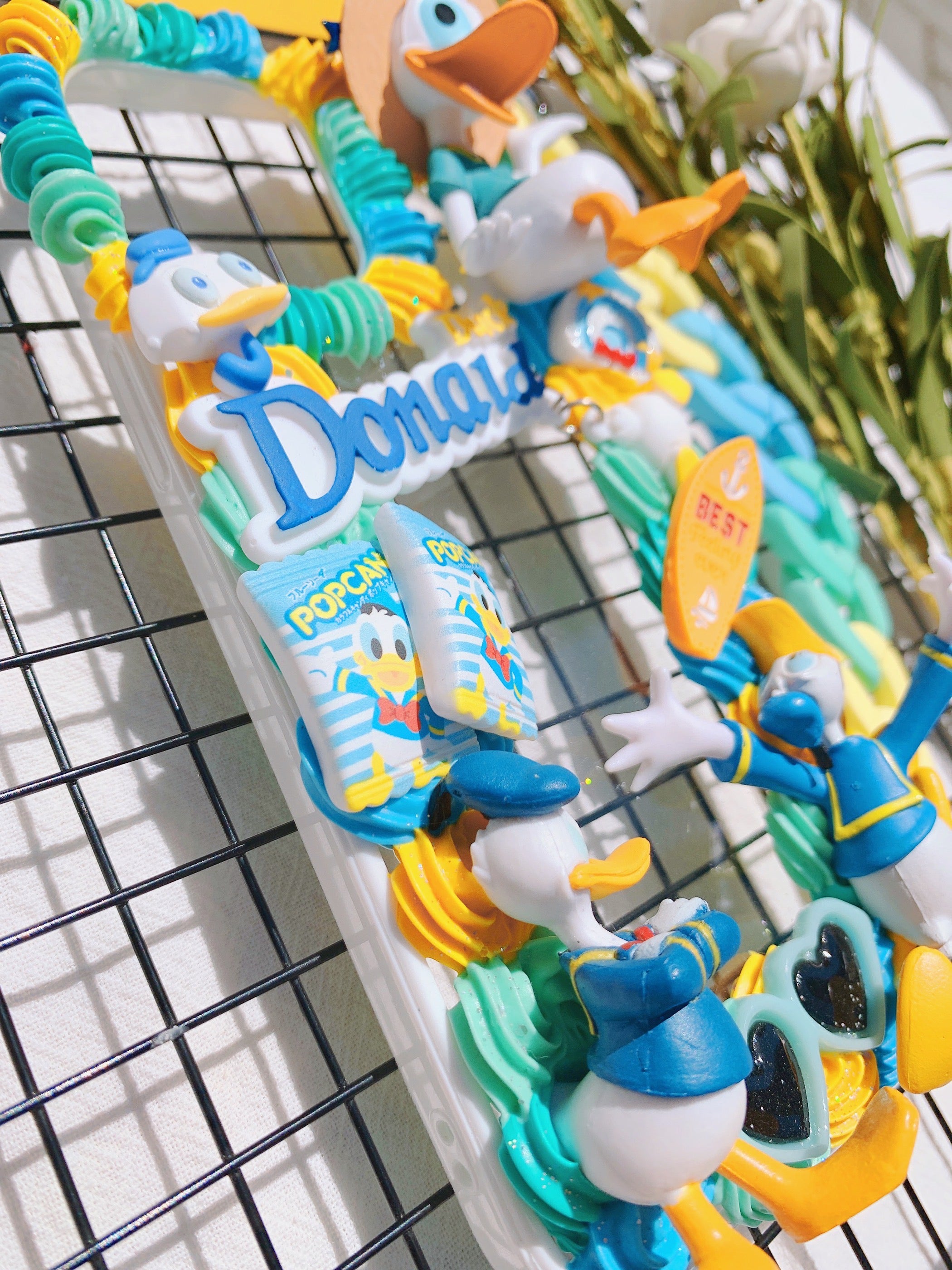 Donald Duck Decoden Phone Case For Any Phone Model
