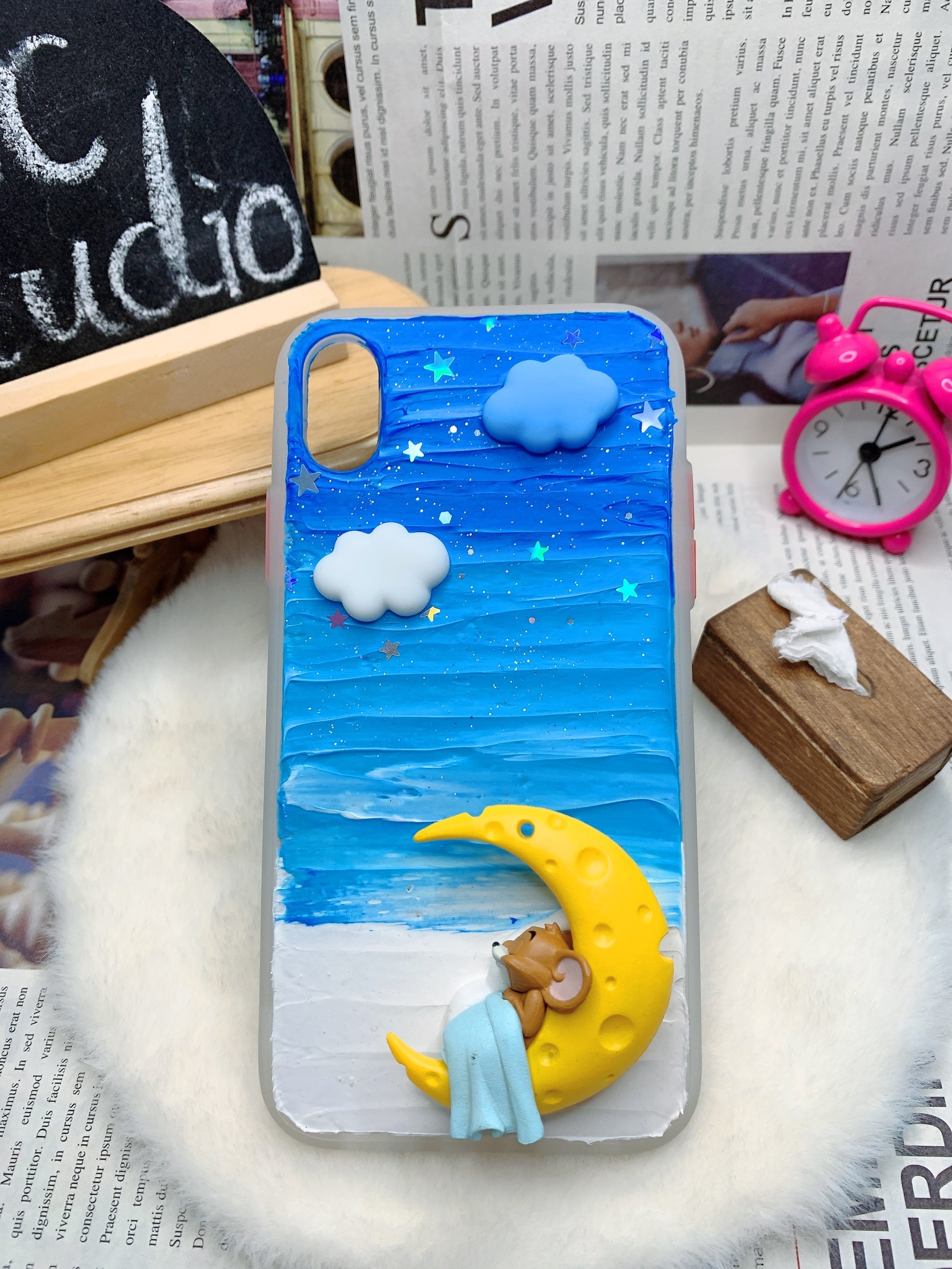 Tom and Jerry Handmade Decoden Phone Cases For Any Phone Model