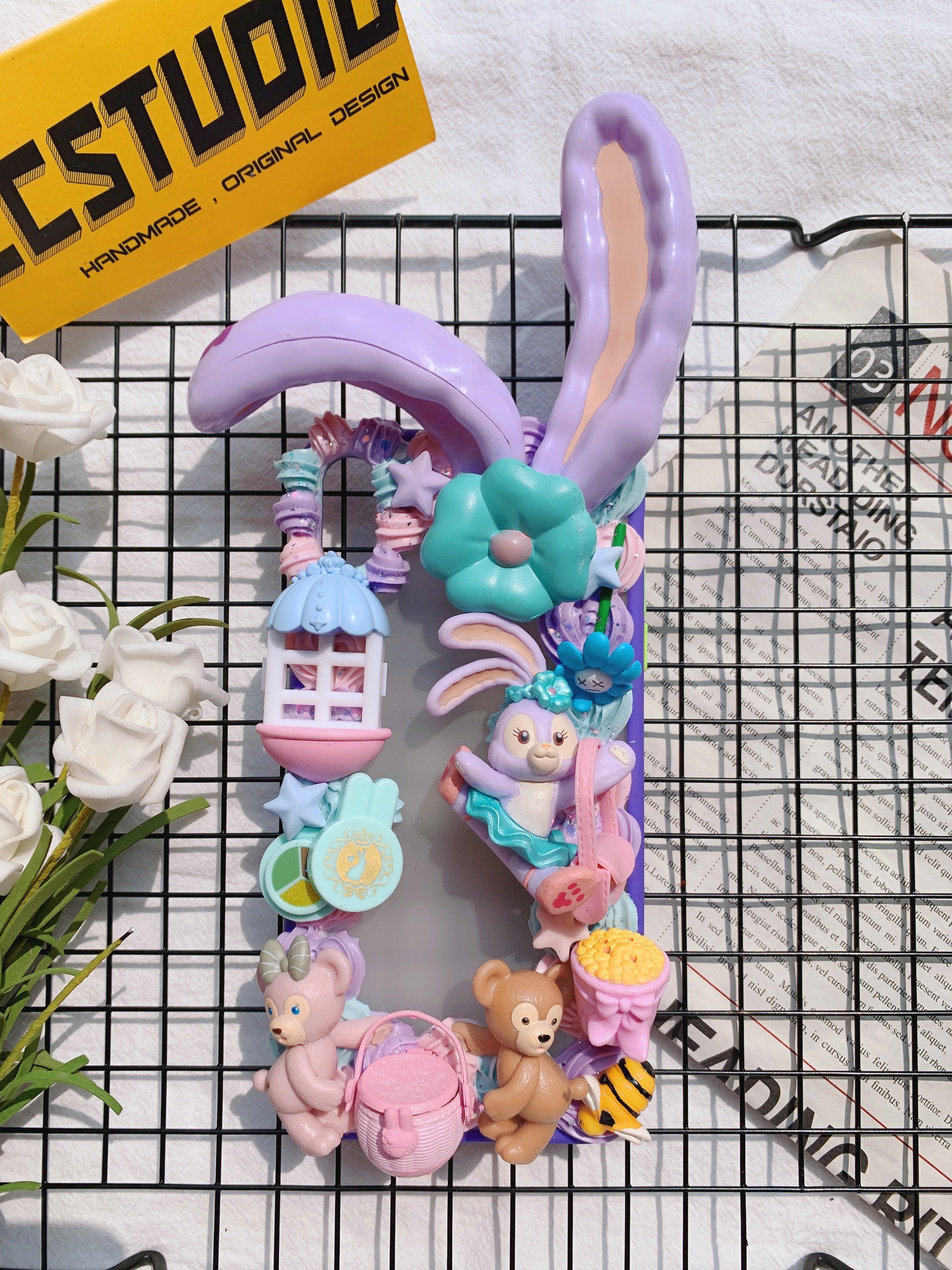 Bunny Handmade Decoden Phone Cases For Any Phone Model
