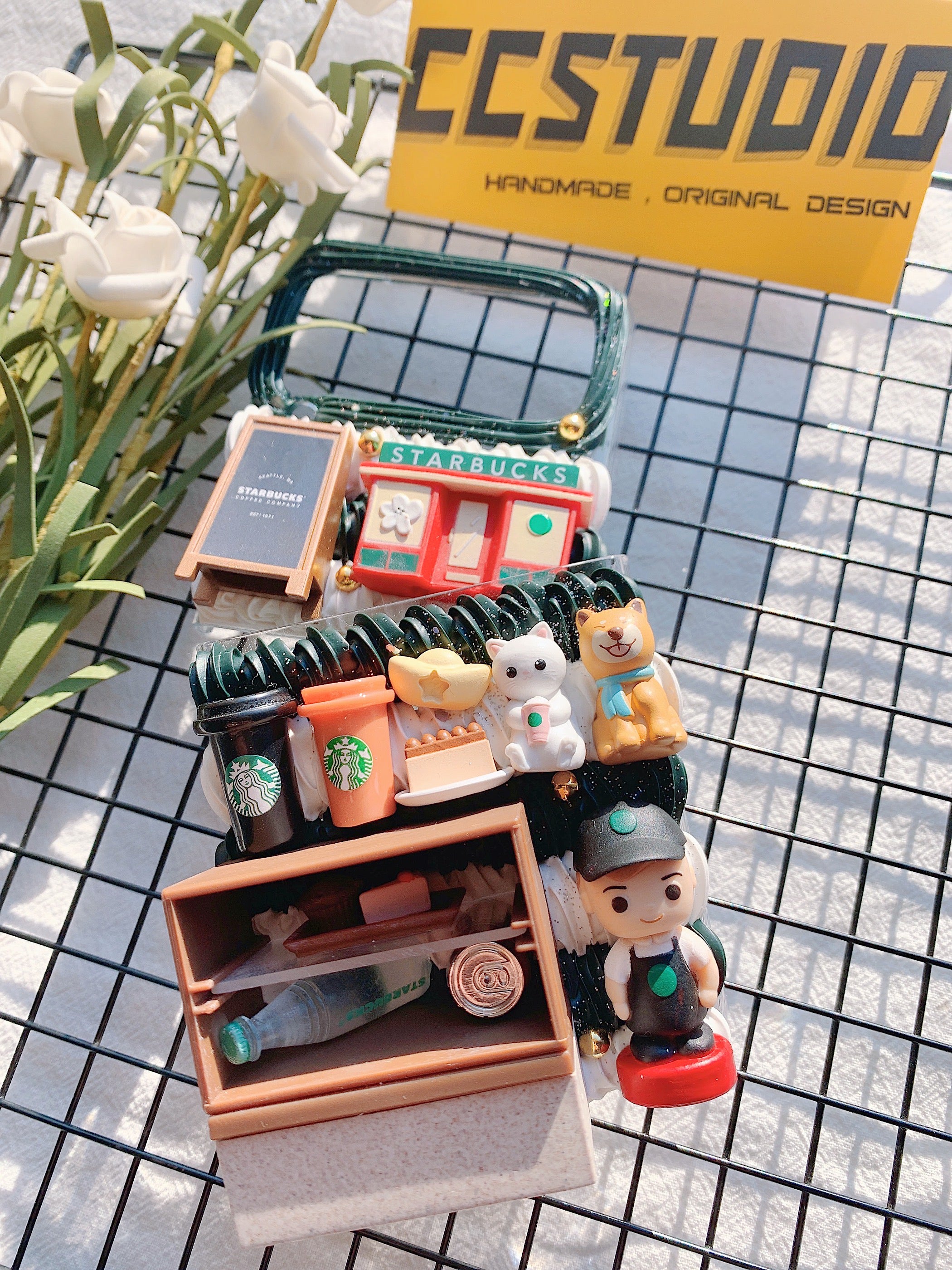 Starbucks Coffee Decoden Phone Case For Any Phone Model（副本）