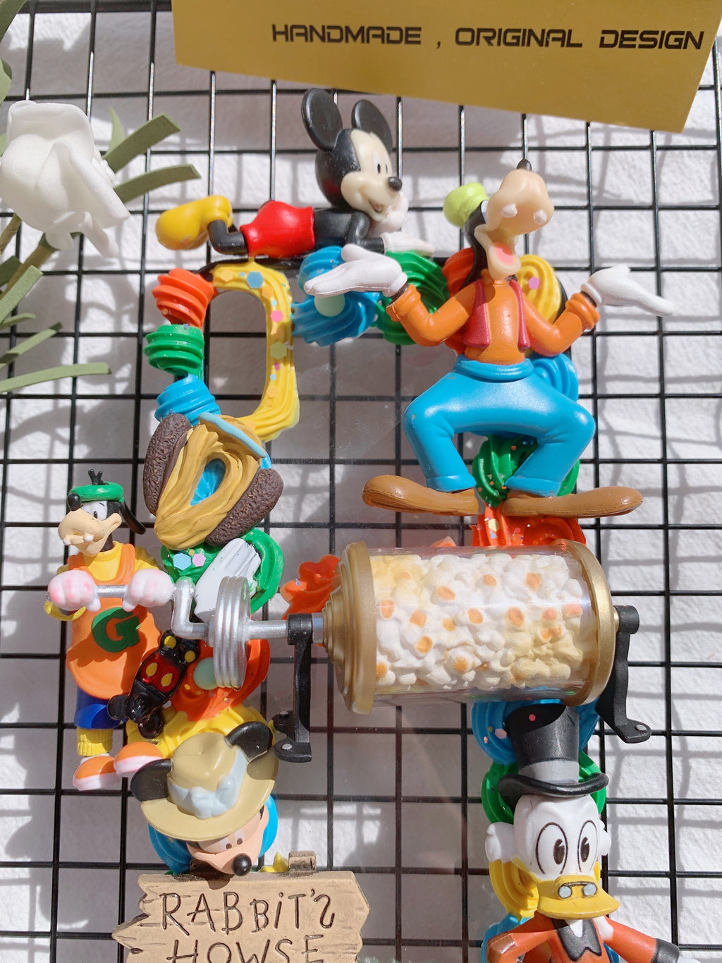 Disney Mickey Goofy Decoden Phone Case For Any Phone Model