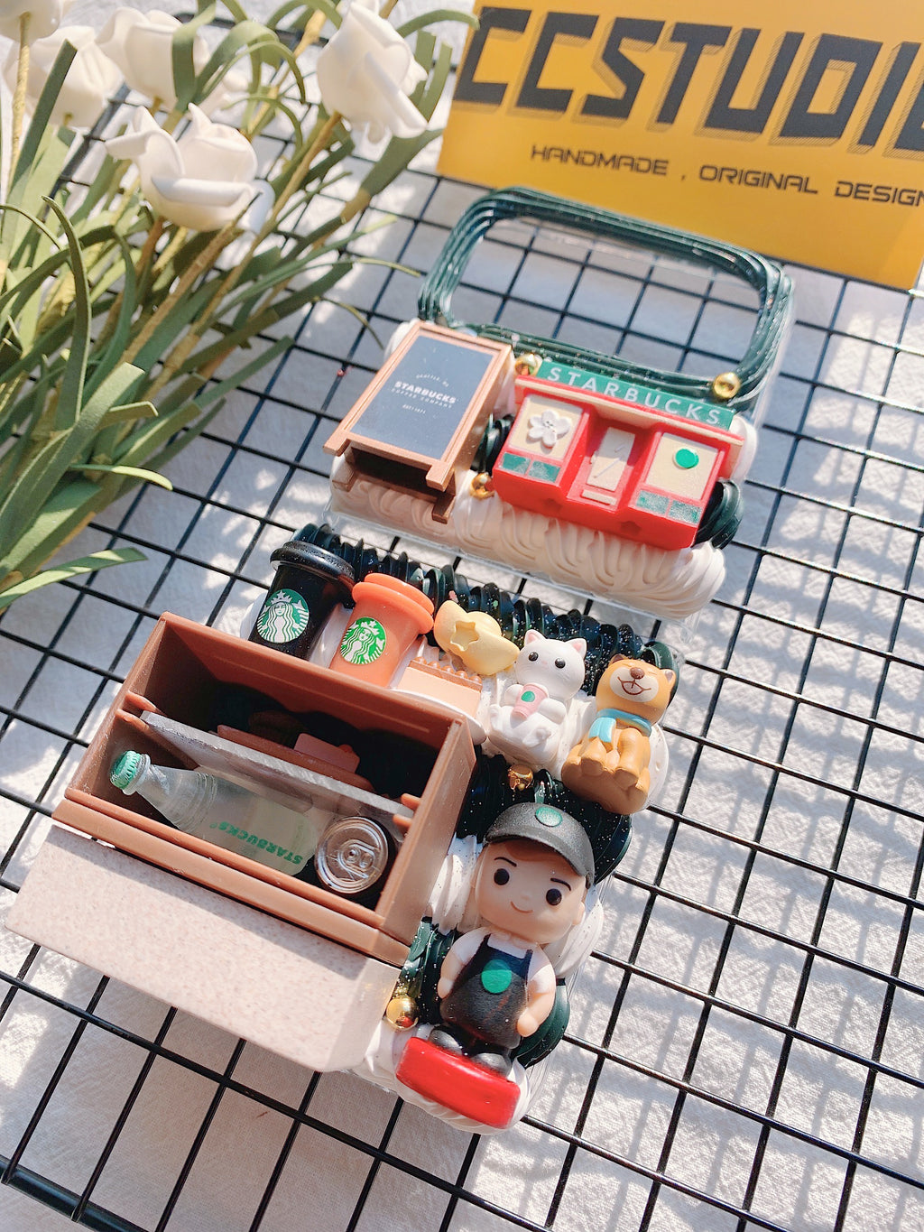 Starbucks Coffee Decoden Phone Case For Any Phone Model（副本）