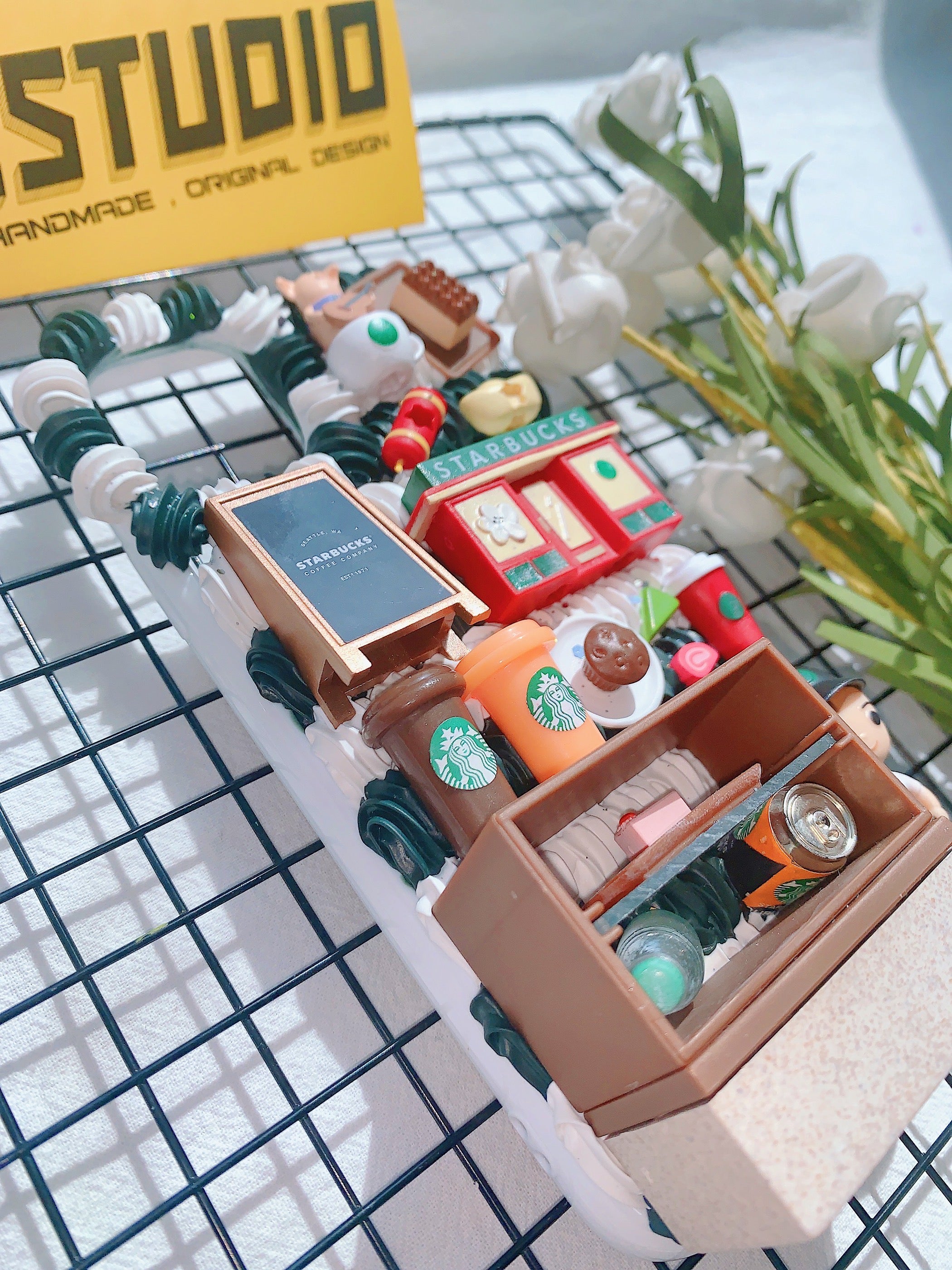Starbucks Coffee Decoden Phone Case For Any Phone Model（副本）