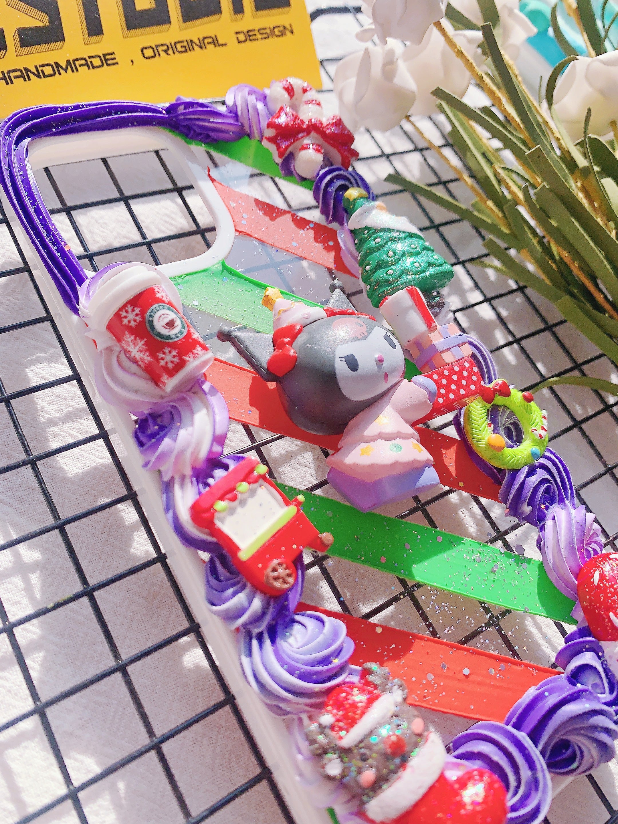 Christmas Handmade Decoden Phone Cases For Any Phone Model