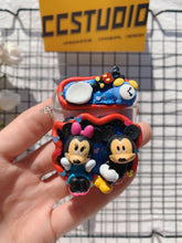 Cargar imagen en el visor de la galería, Disney Mickey Minnie Decoden Earbud Case AirPods Case For Any Model with Keychain
