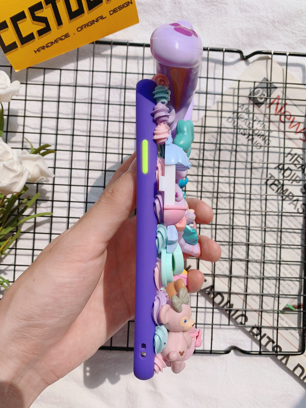 Bunny Handmade Decoden Phone Cases For Any Phone Model