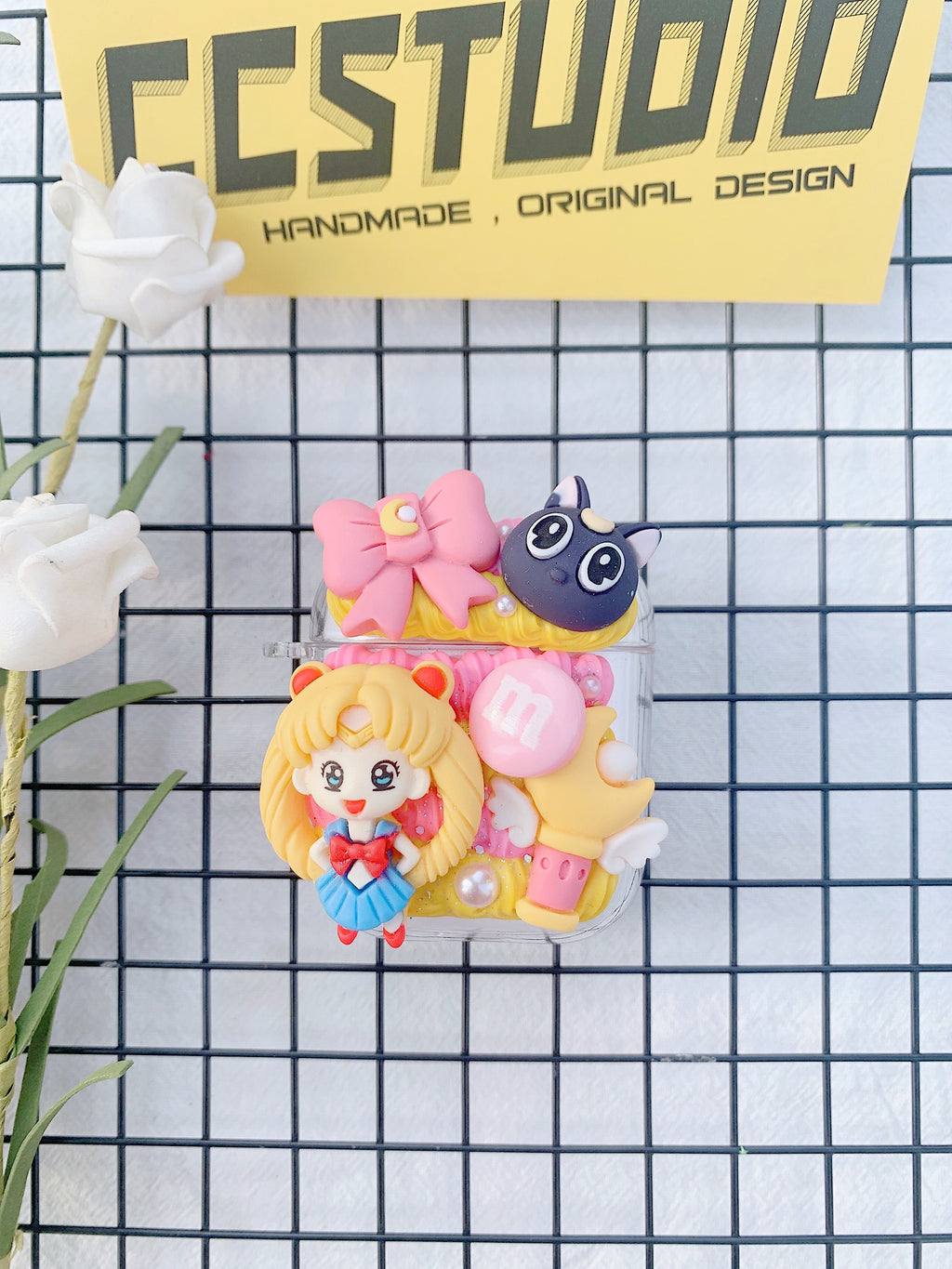 Sailor Moon Decoden Earbud Case For Any Model