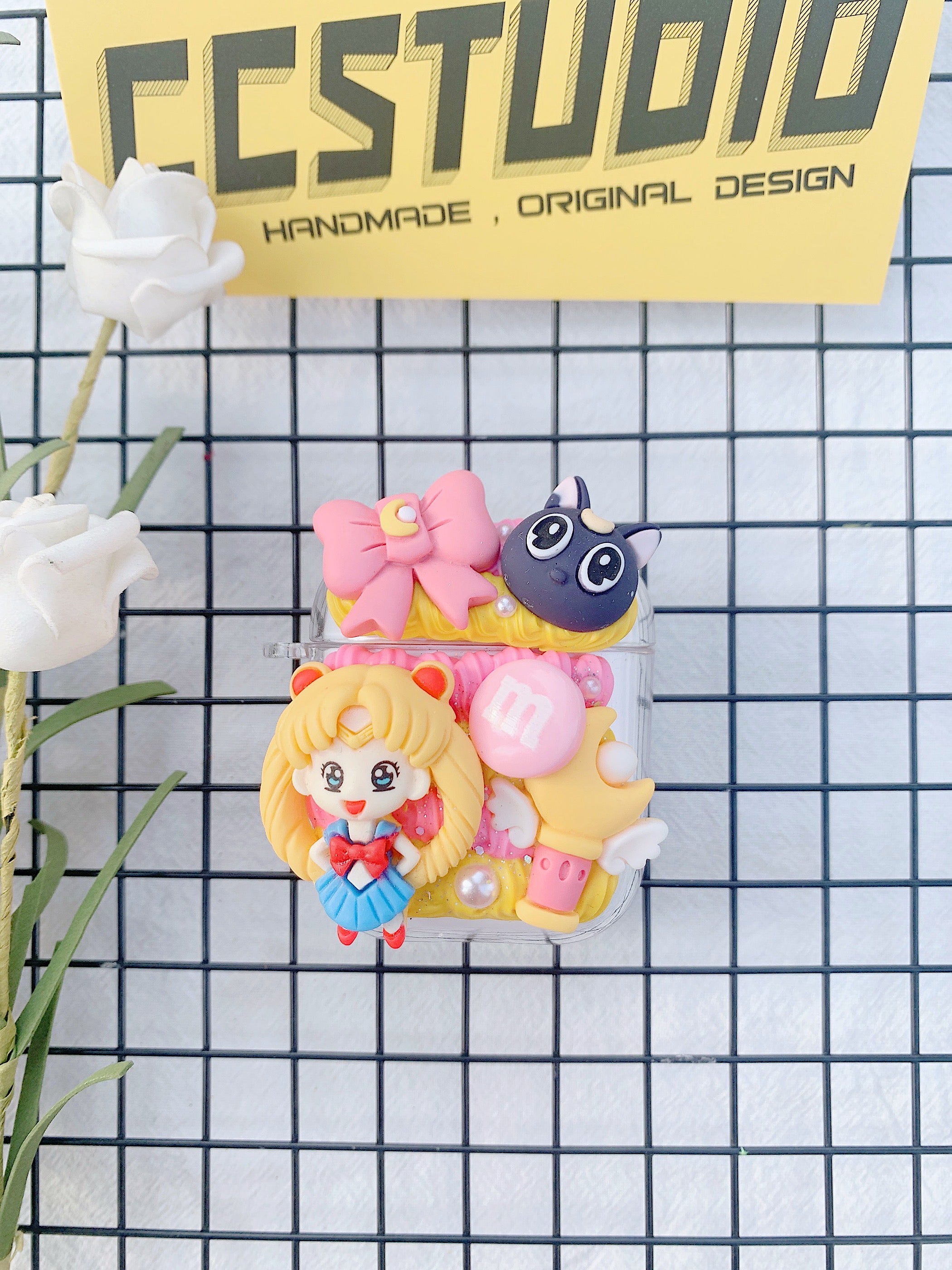 Sailor Moon Decoden Earbud Case For Any Model
