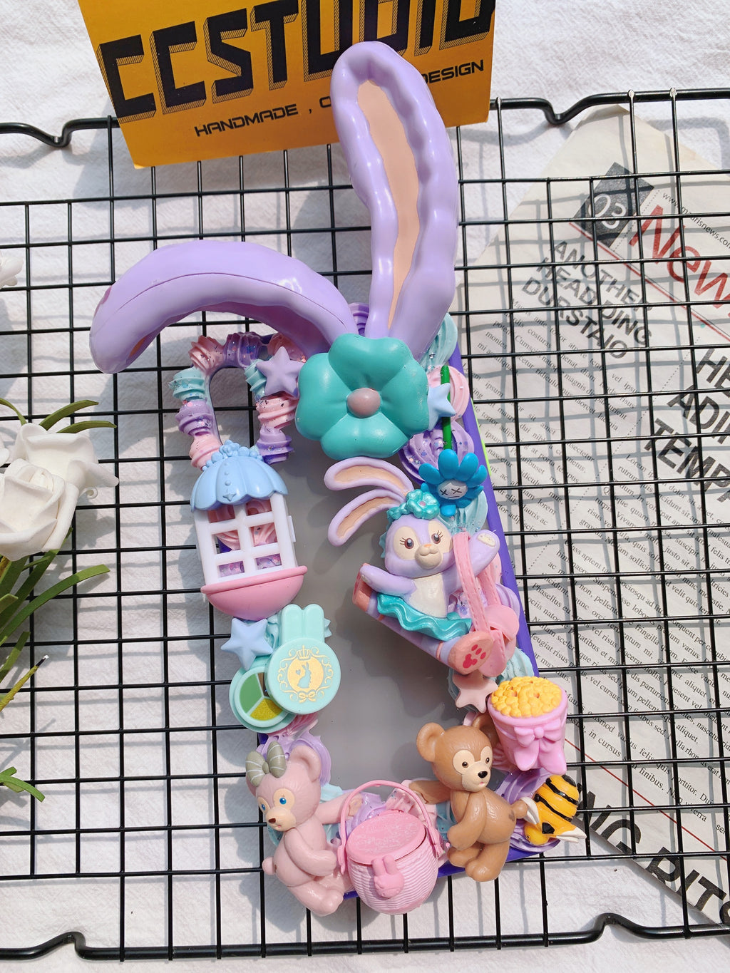 Bunny Handmade Decoden Phone Cases For Any Phone Model