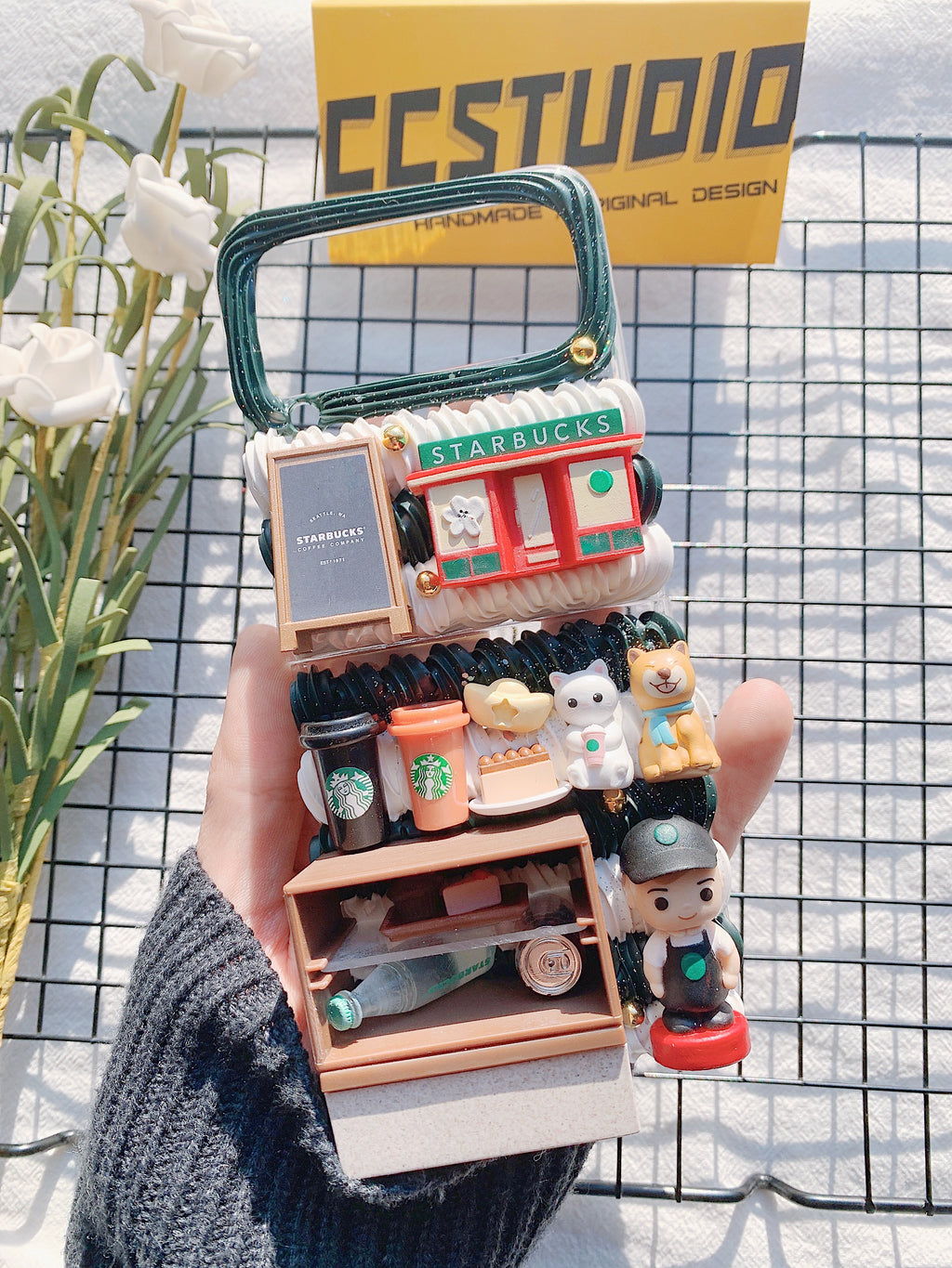 Starbucks Coffee Decoden Phone Case For Any Phone Model（副本）