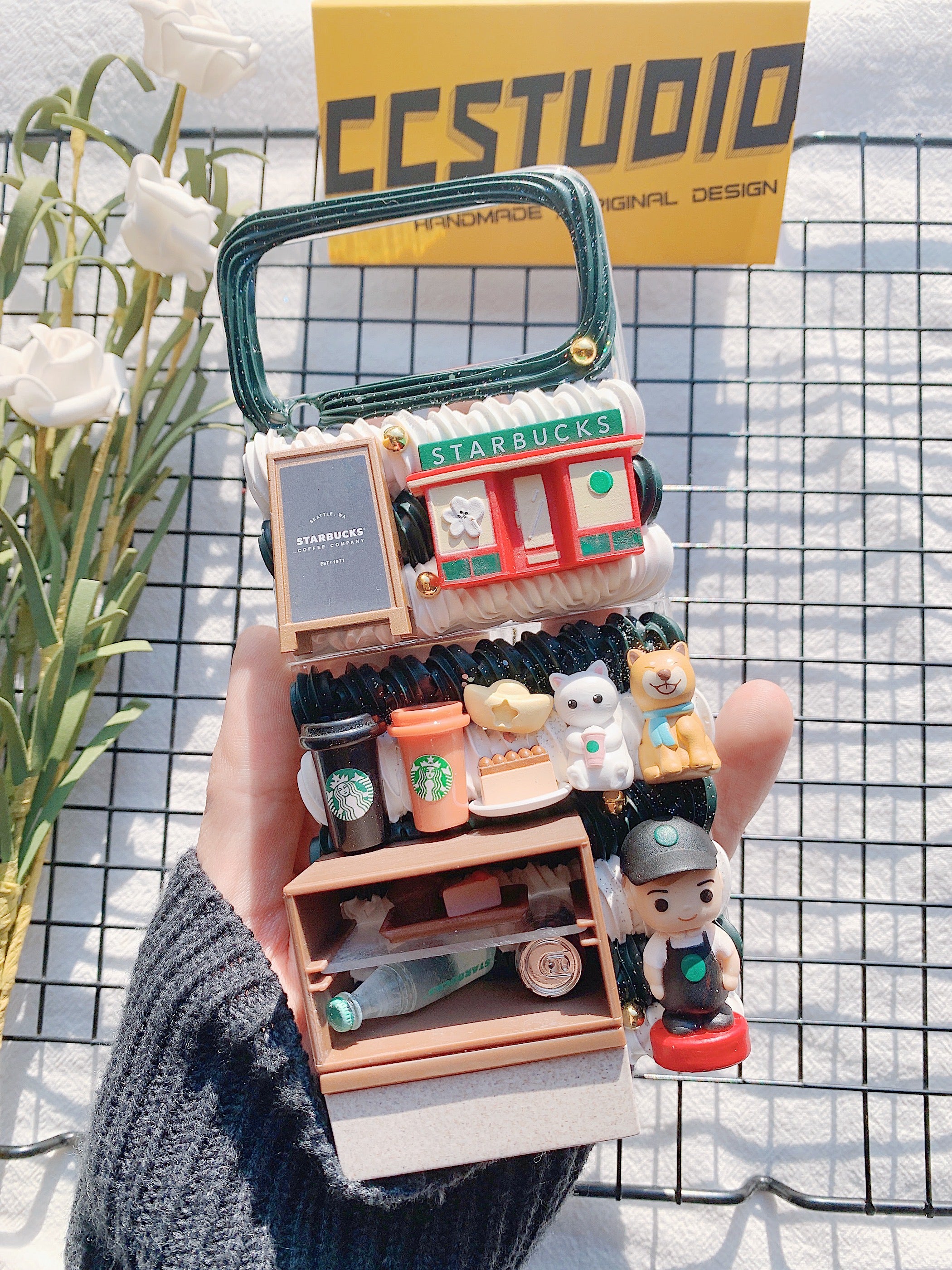 Starbucks Coffee Decoden Phone Case For Any Phone Model（副本）
