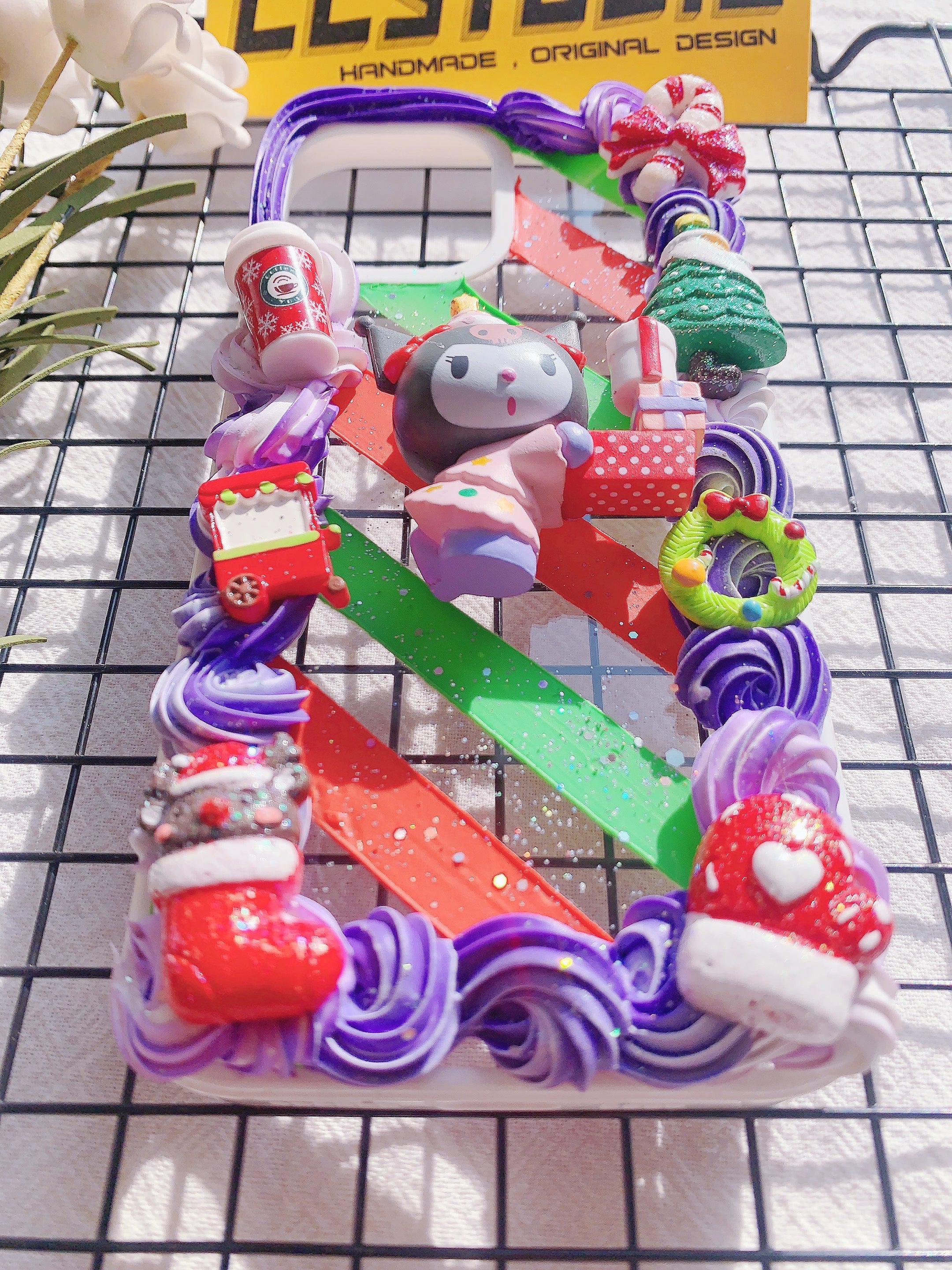 Christmas Handmade Decoden Phone Cases For Any Phone Model
