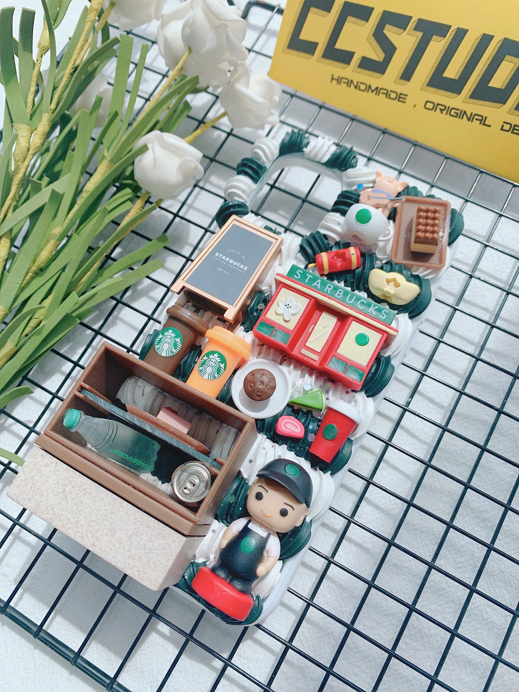 Starbucks Coffee Decoden Phone Case For Any Phone Model（副本）
